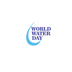 World Water Day Campaign. Suitable for Greeting Card and Poster
