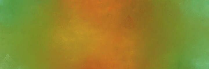 vintage abstract painted background with olive drab and bronze colors and space for text or image. can be used as horizontal header or banner orientation