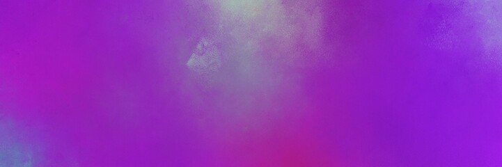 abstract painting background graphic with dark orchid, moderate violet and pastel purple colors and space for text or image. can be used as horizontal header or banner orientation