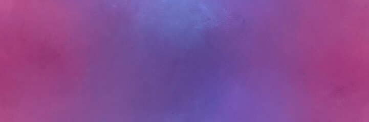 abstract painting background texture with antique fuchsia, dark slate blue and medium purple colors and space for text or image. can be used as horizontal header or banner orientation
