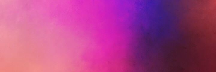 vintage abstract painted background with very dark magenta, pale violet red and medium violet red colors and space for text or image. can be used as header or banner