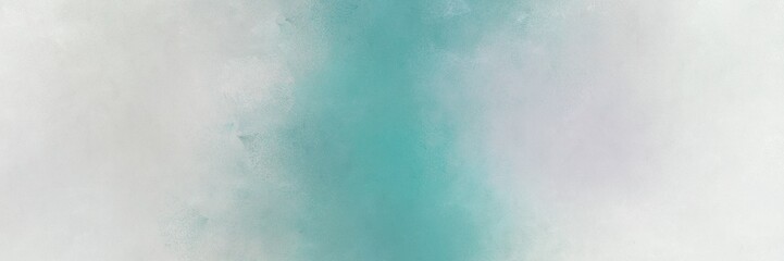 vintage abstract painted background with light gray, cadet blue and ash gray colors and space for text or image. can be used as horizontal header or banner orientation