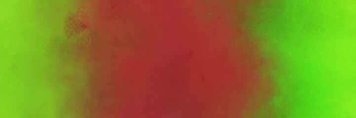 vintage abstract painted background with sienna and moderate green colors and space for text or image. can be used as header or banner