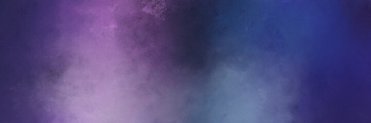 abstract painting background graphic with dark slate blue and pastel purple colors and space for text or image. can be used as header or banner
