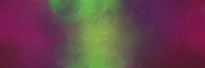 abstract painting background graphic with old mauve, moderate green and dim gray colors and space for text or image. can be used as horizontal background graphic
