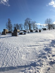 Winter cemetery 