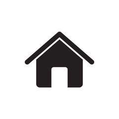 house icon in trendy flat style