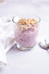 Organic Granola Cereal with oats, flax, almond, and sunflower seeds