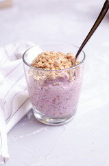 Organic Granola Cereal with oats, flax, almond, and sunflower seeds