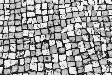 Cobblestone Pavement Background