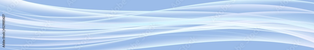 Poster Web header vector background. Water curve texture. Pastel abstract background. Vector abstract design banner template.