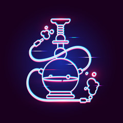 Hookah Vector Illustration Suitable For Greeting Card, Poster Or T-shirt