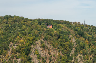Rosstrappe mountains near Thale in the Harz Mountains
