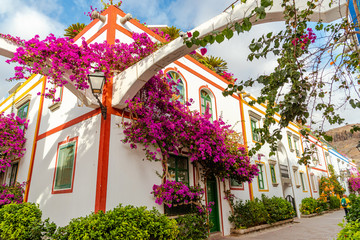 Travels. The spa town of Puerto de Mogán in Gran Canaria.