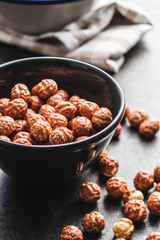 Hazelnuts with sugar icing.