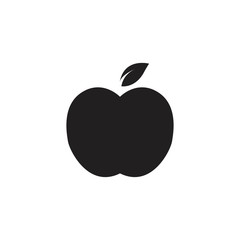 Apple icon for food,apps and websites,solid color