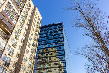 new and old building styles architecture differences