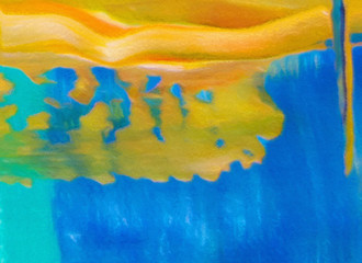 Colorful scratched grunge texture. Dry oil strokes background. Design pattern.