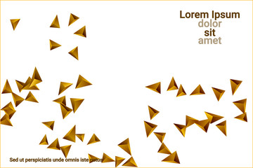 
Triangular background.