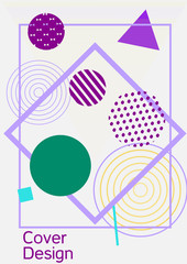 Memphis cover design.