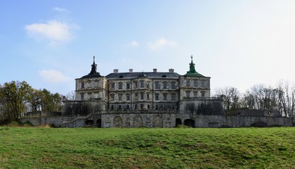 Fototapeta na wymiar Podgoretsky castle - a well-preserved renaissance palace