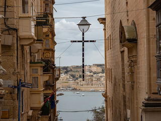 Street view in Valletta Malta - travel photography