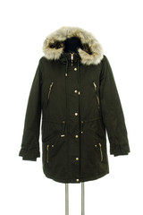 green jacket female warm on a mannequin © juliko77