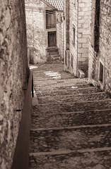 Obraz premium scale in bianco e nero