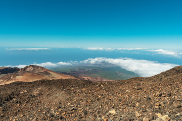 Teide, volcanic landscapes.