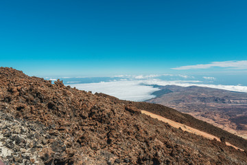 Teide, volcanic landscapes.