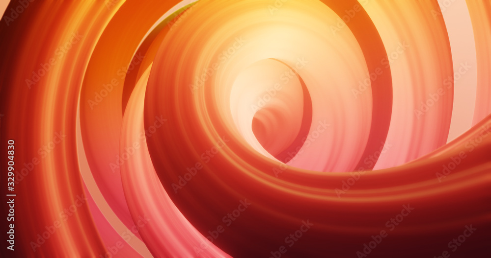 Poster abstract colorful orange and red pastel swirl, natural curve art background. curved and wavy pattern