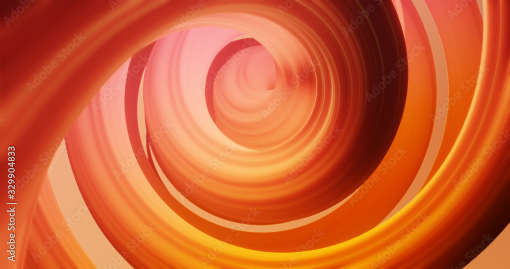 Poster abstract colorful orange and red pastel swirl, natural curve art background. curved and wavy pattern