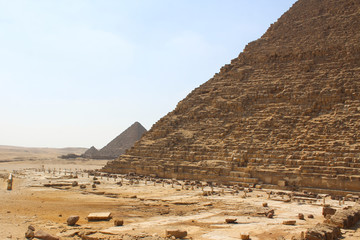 Great Pyramids of Giza, Egypt.