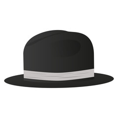 Isolated classic hat