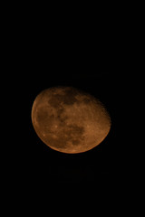 Fototapeta premium La luna di notte