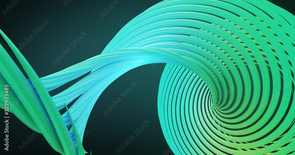 Poster abstract colorful green and blue pastel swirl, natural curveart background. curved and wavy pattern 