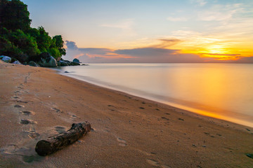 Sunset seascape, Tioman Island, Malaysia