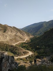 Fototapeta na wymiar road in mountains