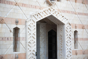 Fototapeta na wymiar Church in Nazareth Israel