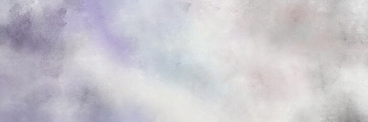 Obraz premium painted aged horizontal design background with light gray, light slate gray and old lavender color