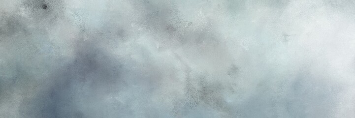 vintage painted art grunge horizontal background with dark gray, lavender and light gray color