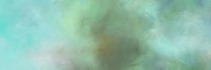 vintage painted art antique horizontal design with dark sea green, ash gray and dim gray color