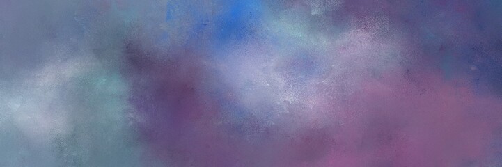 painted old horizontal header with slate gray, light steel blue and pastel blue color