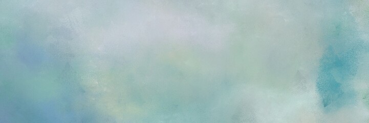 vintage painted art old horizontal background design with ash gray, cadet blue and light gray color