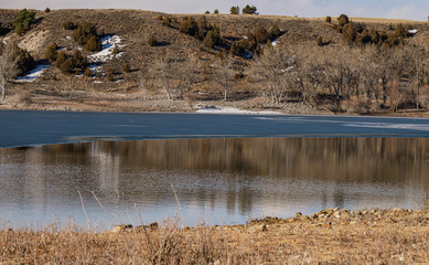 lake in the mountains