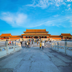 Taihemen (Gate of Supreme Harmony) in the Forbidden city, Beijing, China
