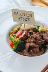 Szechuan Beef Chinese Vegetables