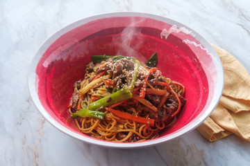 House Special Beef Lo Mein