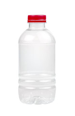 Water bottle isolated on white background ,include clipping path