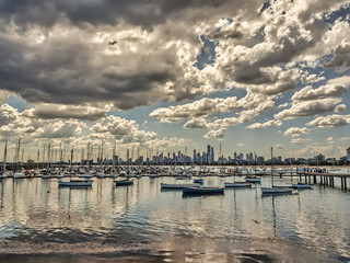 Fototapeta premium Sky over Anchorage